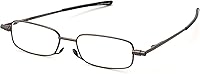 Foster Grant Gavin Fold-Flat Reading Glasses for Men & Women - Portable Scratch-Resistant Readers with Case