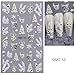 5D Embossed Christmas Nail Art Stickers Gingerbread Nail Stickers Self-Adhesive Elk Snowman Santa Xmas Tree Lantern Ball Canes Nail Decals for Women Girls Winter Holiday DIY Manicure 8Sheets