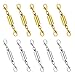 Produktbild Dreamtop 10 Stück Magnetverschluss Kette Magnetischer Karabinerverschluss Magnetische Schmuckverschlüsse Magnetschließen Ketten für Halskette Armband, Silber und Gold