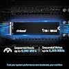 INLAND QN460 1TB SSD NVMe PCIe 4.0 Gen4x4 Unidad de Estado Sólido Interna | Hasta 6,000MB/s de lectura y 5,300MB/s de escritura, Factor de Forma M.2 2280, Soporte de Gestión de Energía, Almacenamiento para Laptop y PC de Escritorio 6