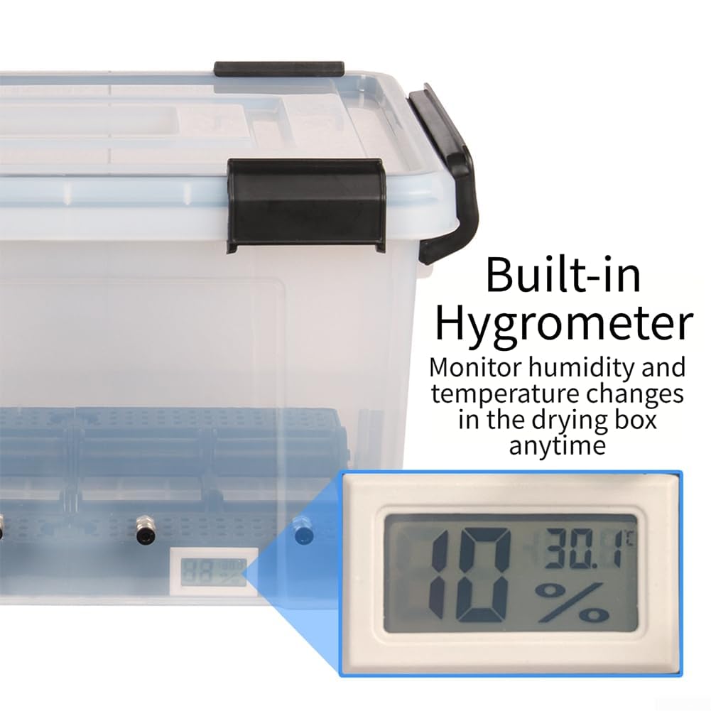 PP Trocknungsbox 44x30cm Staubdicht für weiß PP Trocknungsbox