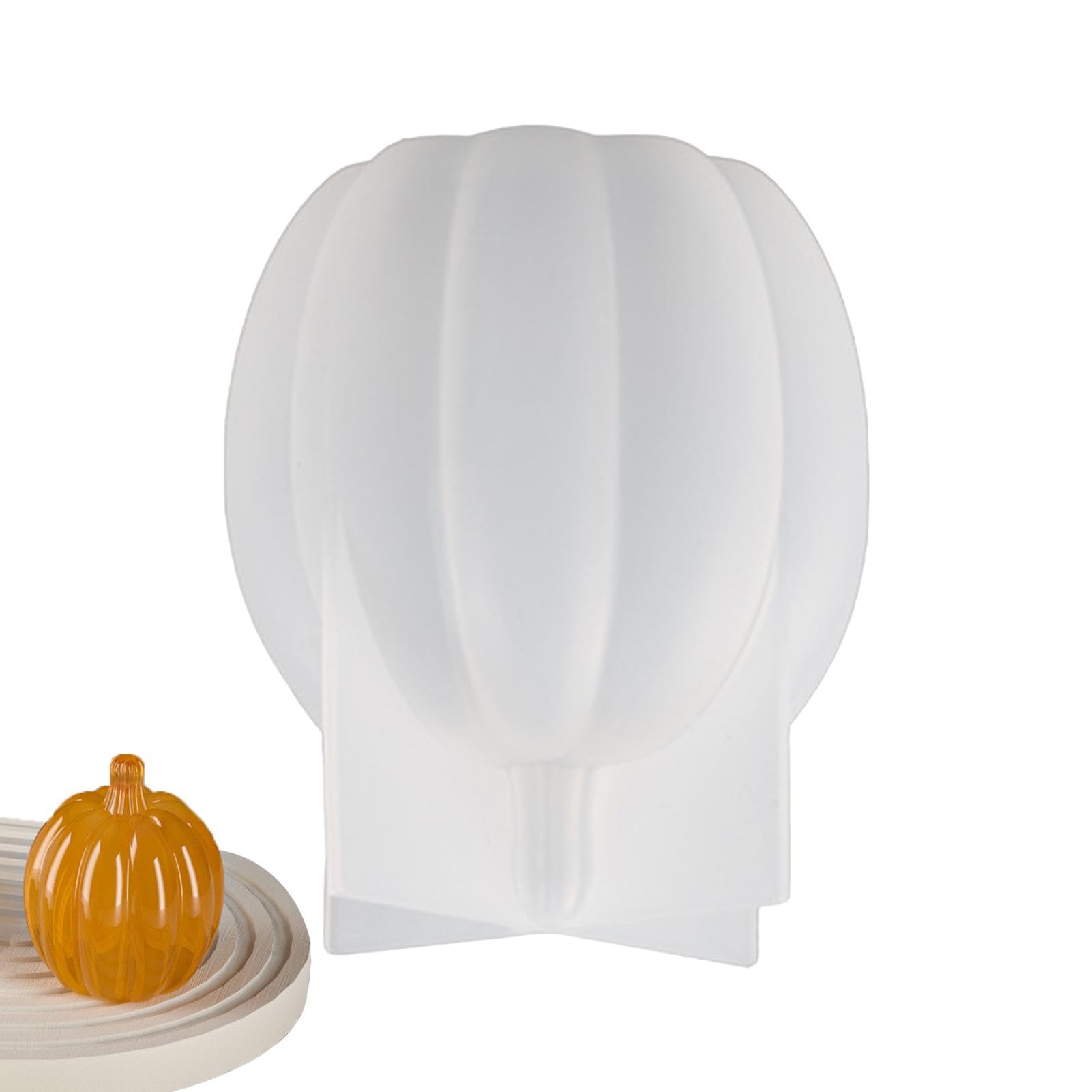 Stampo per portacandele a forma di zucca, stampo in resina per Halloween, portacandele in resina, gesso
