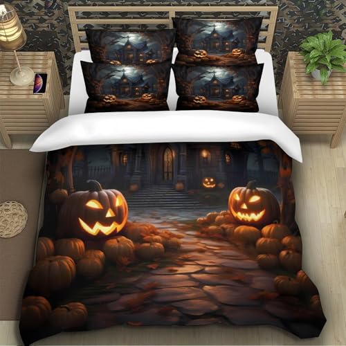 Housse de couette microfibre hypoallergique 3D effet ultra douce - 5