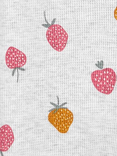 Simple Joys by Carter's Macacão térmico para bebês meninas, zíper bidirecional, para dormir e brinc