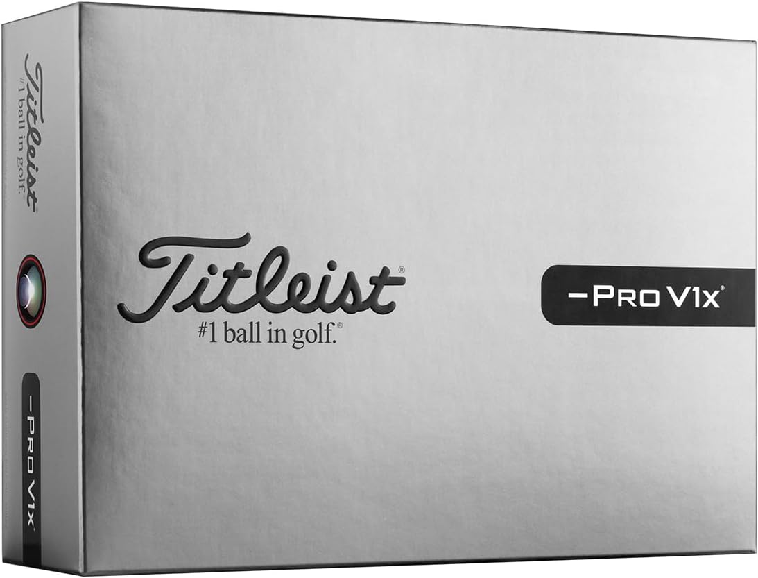Titleist Pro V1x Left Personalized Golf Balls - Logo, Custom Golf Balls