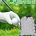 Kqcibz 100 Pcs Training Golf Balls Hollow Golf Plastic Ball with Mesh Drawstring Storage Bags for Training, White