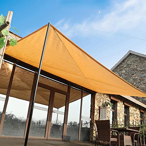 Voile d'ombrage rectangulaire sur votre terrasse pour des repas frais en été