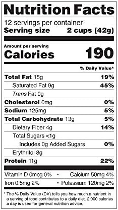 Quest Nutrition High Protein Low Carb, Gluten Free, Keto Friendly, Peanut Butter Cups, 17.76 Ounce 7 Quest Nutrition High Protein Low Carb, Gluten Free, Keto Friendly, Peanut Butter Cups, 17.76 Ounce