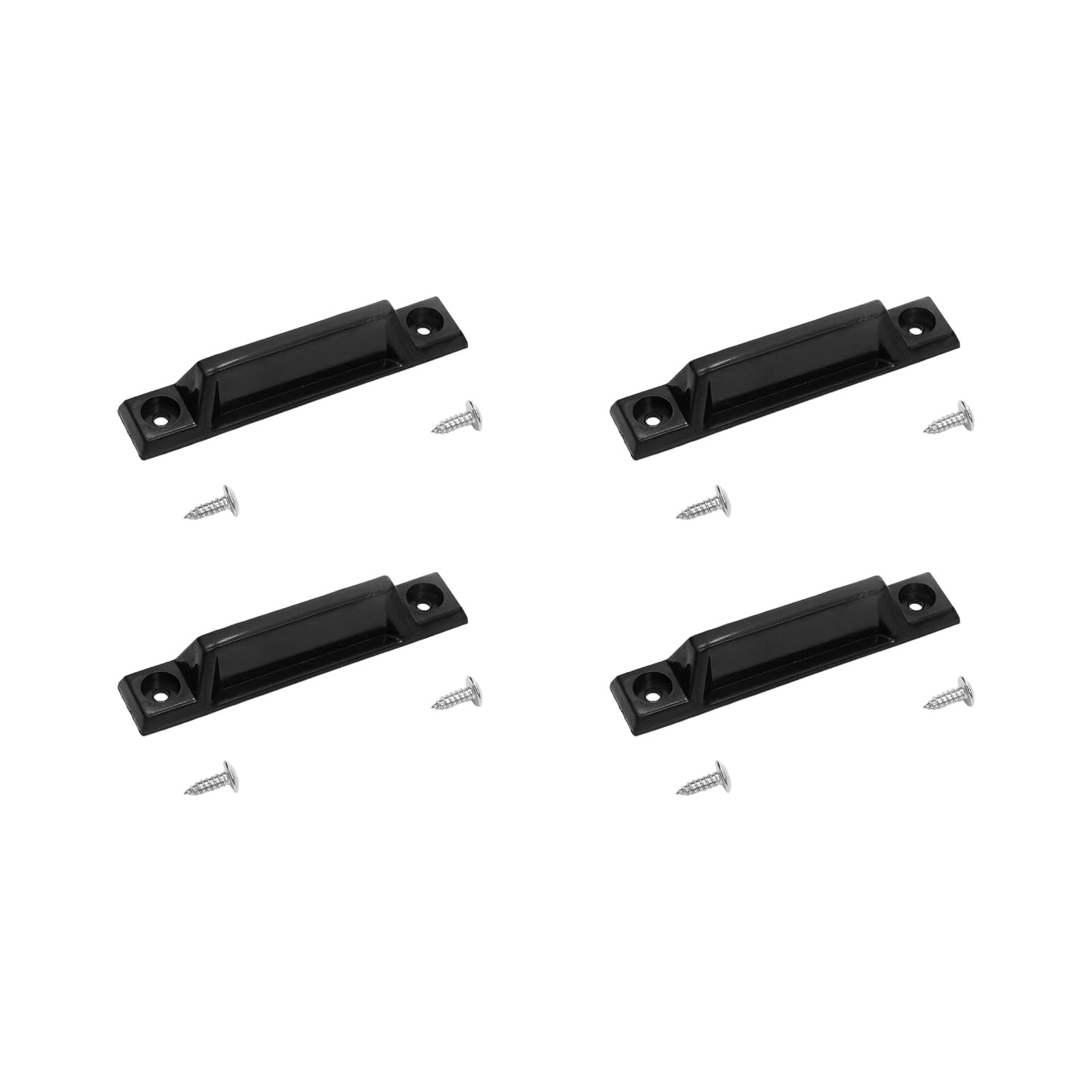 Screen Window Sliding Handles with Durability for Easyly Push Pull Installation and Ergonomic Comfortable Grip ABS Replacement Handle