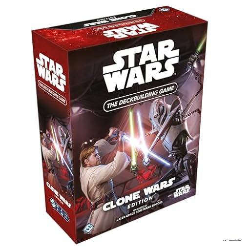 Asmodee - Star Wars: The Deckbuilding Game - Clone Wars, expansión Juego de Cartas para 2 Jugadores, más de 12 años, edición en Italiano | Ya disponible en tu tienda friki favorita! En mundofriki.es!
