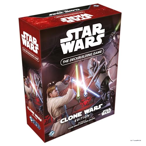 Asmodee - Star Wars: The Deckbuilding Game - Clone Wars,
