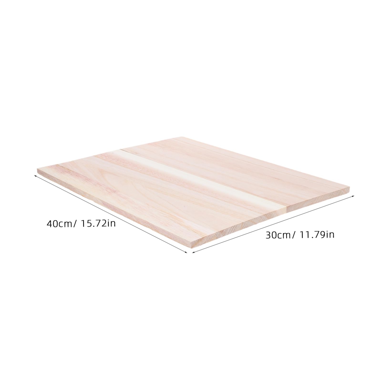 OSALADI Rectangle Solid Wood Board for Wardrobe Divider Wood Sheets for Closet Organization Smooth Surface Space Saving DIY Thick