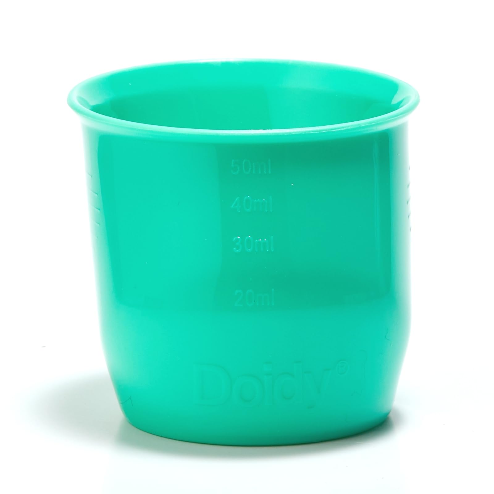 Doidy Mini Feeding Cup 50ml Pack of 2, Bottle Alternative for Newborn and Infant 0months+ (MiniCup Twin, Turquoise) - Image 2