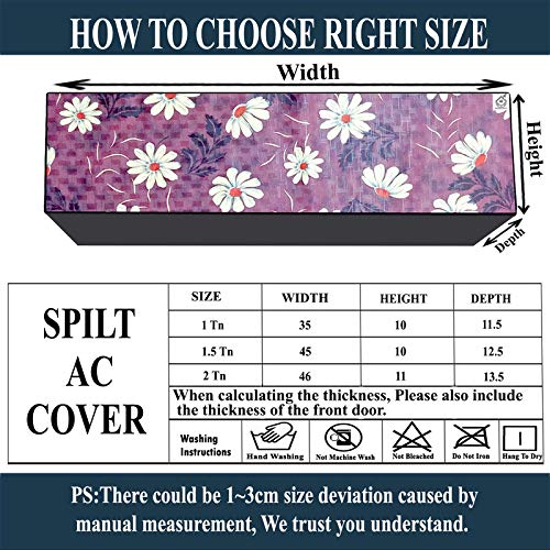 Image of Polycarbonate Water & Dustproof Split Ac Cover for Daikin 1.5 Ton 5 Star Inverter, Copper, Ftkg50tv16u, Gray (Color07)