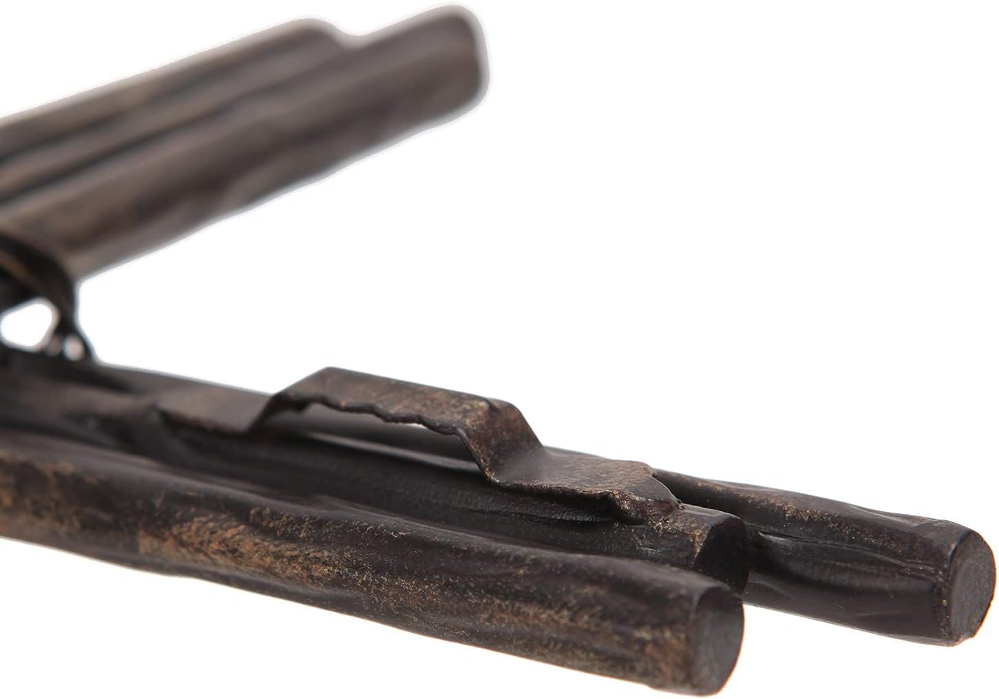 Synovana Wall Cross, Rustic Metal Cross Wall Decor with Butterfly & Leaves, Inspirational Christian Wall Crosses for Home Decor, Crucifix Gift