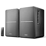 Edifier R1280DB Powered Bluetooth Bookshelf Speakers - Optical Input - Wireless Studio Monitors - 4 Inch Near Field Speaker - 42w RMS (Black)
