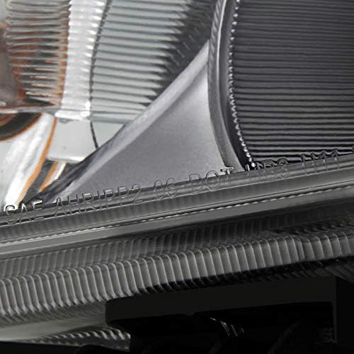 AKKON - Fits Murano SUV Halogen Type Chrome Driver Left Side Headlight Head Lamp Front Light Replacement