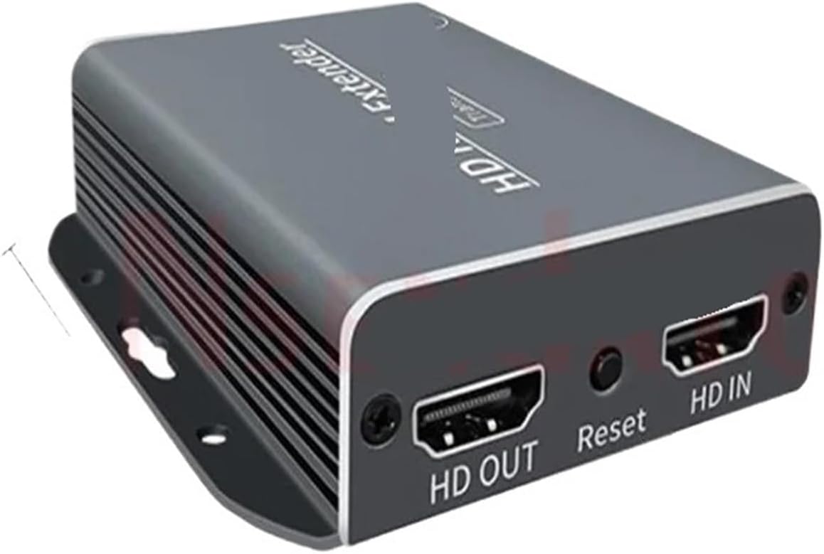 HDMI Extender 60M HDMI Network Extender Over Ethernet 1080P Extender HDMI with Loop Out for Mouse Keyboard DVD Camera PC(1)
