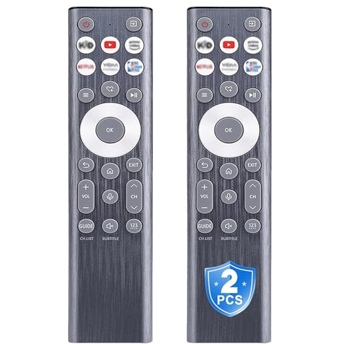 Télécommande Hisense de rechange lot de 2 idéale pour le salon et la chambre