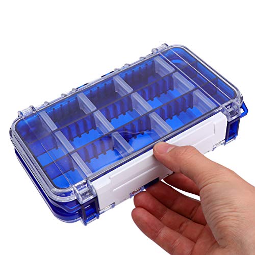 Estojo de armazenamento de gancho de isca de pesca Besportble, caixa de armazenamento impermeável co