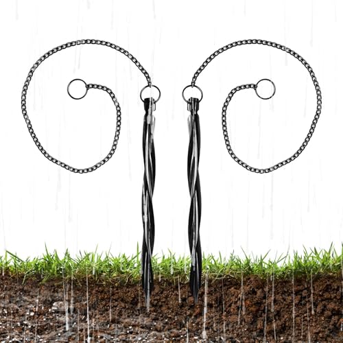 Chaîne de pluie décorative pour sublimer l'ambiance de votre cour - 2