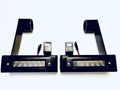 Race Sport 2020-2023 compatible con Ford Bronco Mini barra de enganche de 4 pulgadas, iluminación inversa LED, resistente atornillada, serie Street