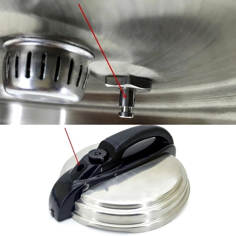 5pcs Universal Replacement Floater And Sealer Compatible with Kitchen Pressure Cooker 1 Float Compatible with Valve + 4 Sealing Washers, Easy to Install