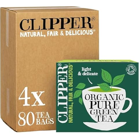 Clipper Organic Pure Green Tea Bags Bulk Cover