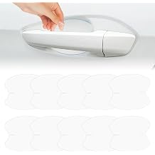 10 PCS Car Door Handle Scratch Protector, Transparent Film Invisible Door Handle Protectors for Vehicles, Guard Scratch Paint Shield for Cars SUVs Trucks (Clear)