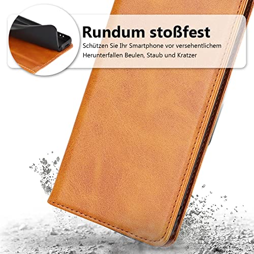 Étui de protection Note 10 Pro anti-choc avec porte-cartes en cuir - 2
