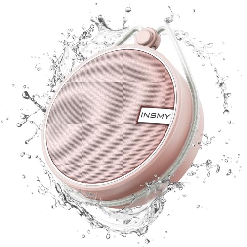 INSMY C12 IP67 Waterproof Shower Bluetooth Speakers Portable Small Speaker