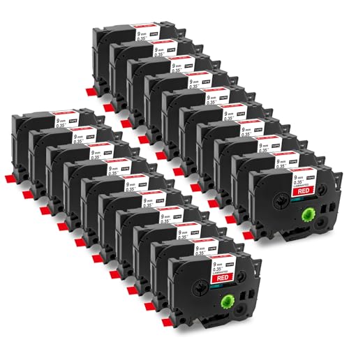 Sluxjet �݊� �s�[�^�b�` �e�[�v 9mm�� �Ԓn������ TZe-425 Tz-425 �e�v�� �u���U�[�H�� �s�[�^�b�`�L���[�u P-touch �ėp �e�[�v�J�[�g���b�W ����8m P�^�b�` �@��Ή� PT-P710BT PT-2500PC 20�Z