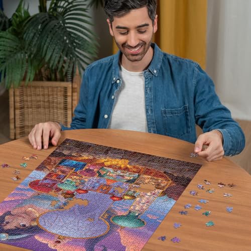 Ravensburger Puzzle Adulte Puzzle 1000 pièces Jasmine Collection Château des Disney Princesses Adultes et Enfants dès Puzzle de qualité supérieure Disney Princesses 12000258 - vue 4