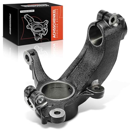 Frankberg 1x Steering knuckle Front Axle Left Right Compatible with XC60 156 2.0L-3.2L 2008-2017 XC70 II 136 2.0L-3.2L 2007-2016 Replace# 31451326