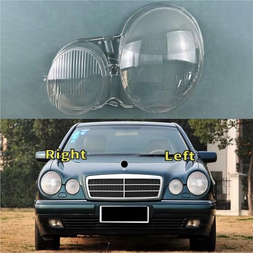 Objectif phare droit pour Benz W210 E200 E220 E230 E350 1995-2000 - 6