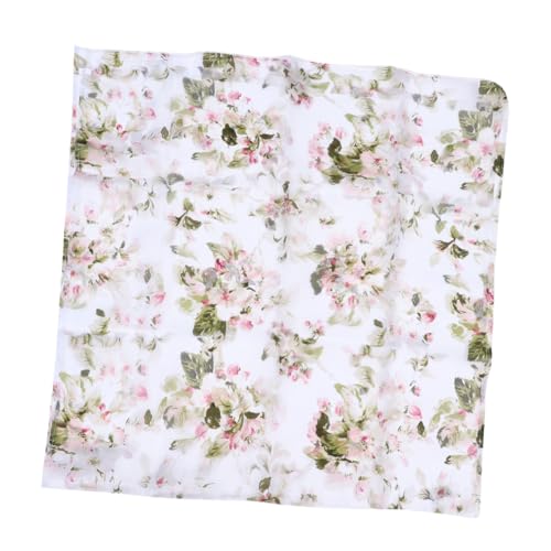 Cortinas de flores de orquídea Cabilock para salones con gasa rosa 2