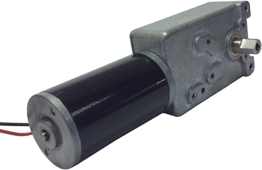 Electric DC Motor 12V Gear Motor Reversible Low Speed 3 RPM High Torque Out Shaft 8mm