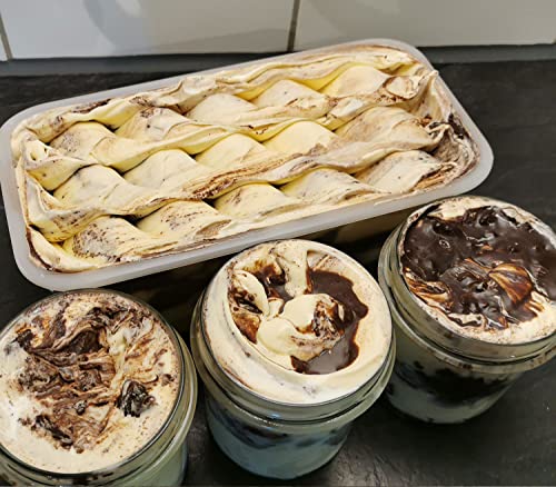Cookie Eispaste Aroma Paste Eis Desserts Pralinen Zum Verfeinern von leckerem Eis Milchgetränken Kuchen Kekse Tortencremes Eiscremes uvm. Inhalt 250 g – Bild 8