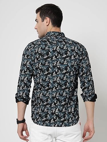 Image of ELYYORK Adwyn Peter Men's Cotton Printed Regular Fit Casual Shirt |Full Sleeve Shirt for men|shirt for men|men's shirt
