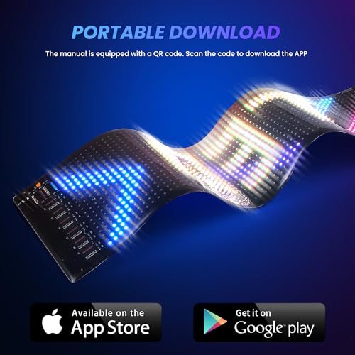 2PCS Devil Eyes Light for Cars,Led Eyes for Car Windshield,Programmable Led Sign,Controlled by a Remote Control and a Bluetooth APP,Suitable for Cars, SUVs & Trucks.