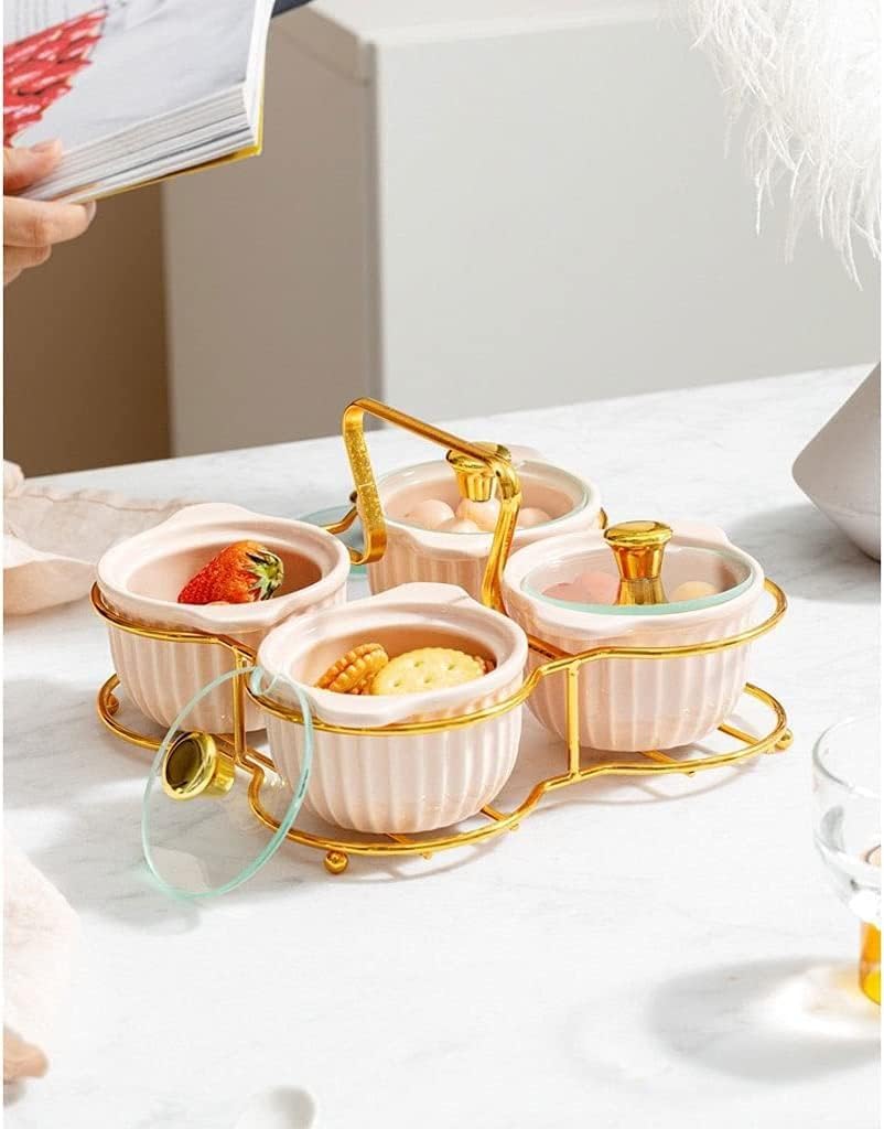 Condiment Can Ceramic Seasoning Pot Seasoning Bottle White Seasoning Container with Spoon Lid Holder Restaurant Seasoning Pot Suitable for Home Kitchen Countertops Spice Jar Storage Bottle Set ( Color