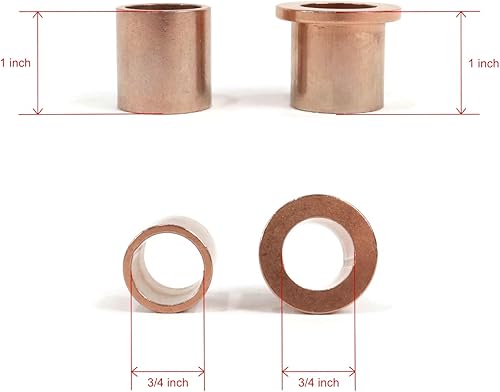 Miniatura 3 de The ROP Shop | Kit de reparación de extremo delantero para gas 1993 y más nivel 6915 DS, buje eléctrico para carrito de golf