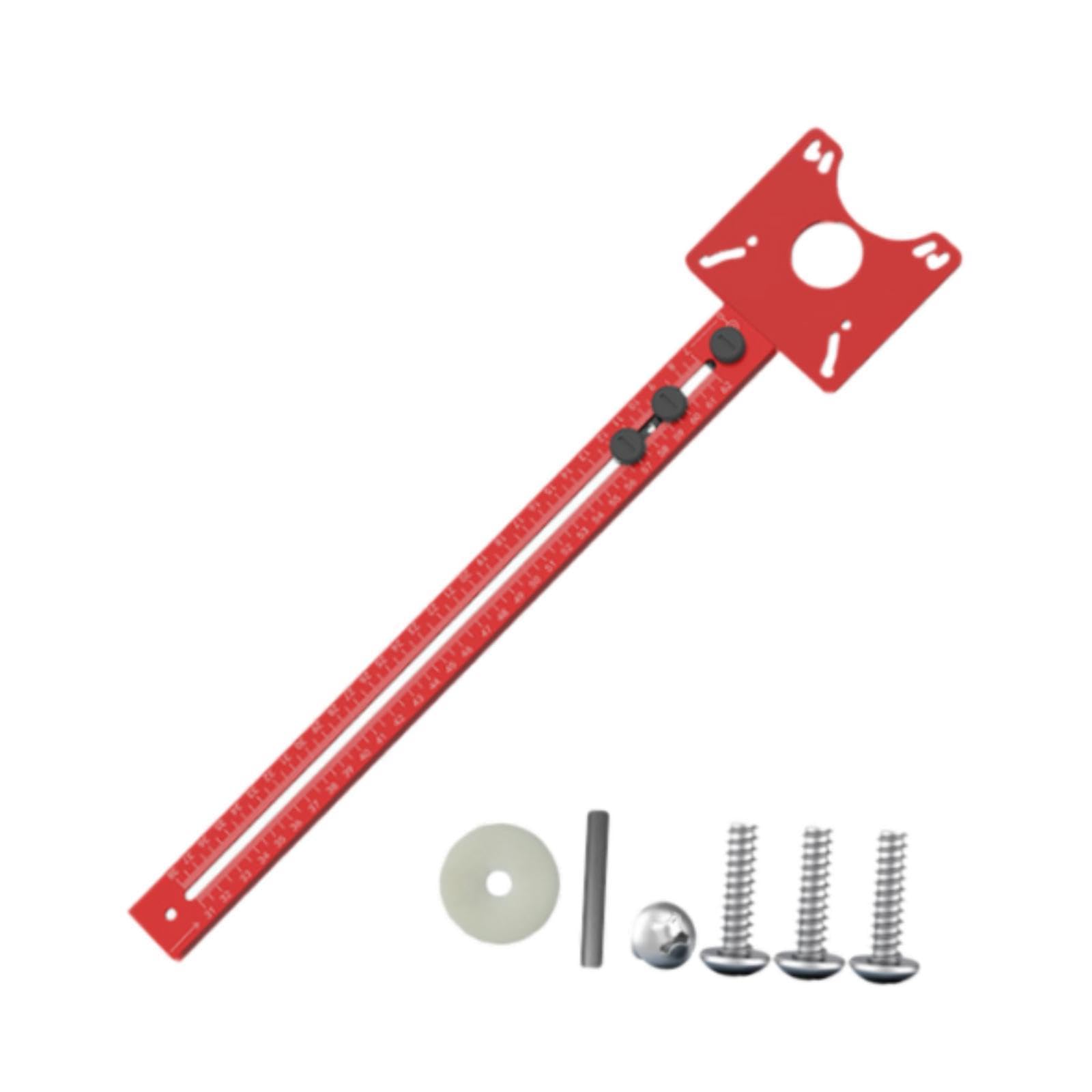 Kit Maschera di Taglio Circolare per fresatrice Flip Board Versatile per Strumento Professionale per la Lavorazione del Legno (Style A)