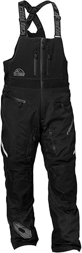 Castle X Tundra Babero para hombre, Negro -