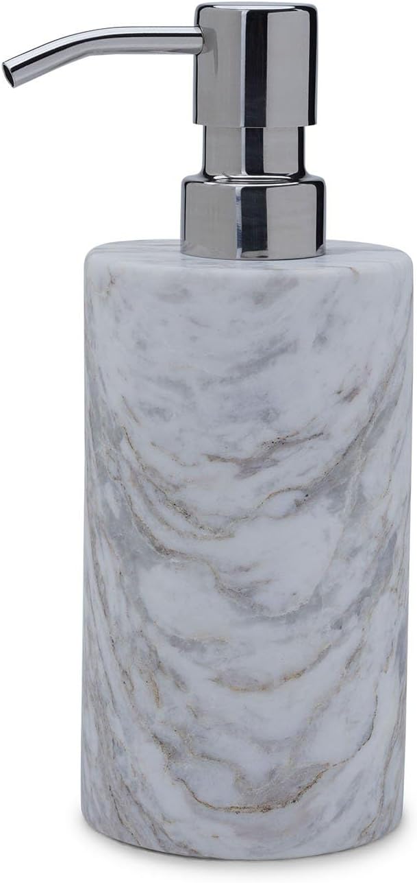 PAN HOMEAlaina Marble Soap Dispenser 7.3X17.9X0 Grey