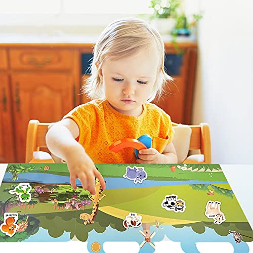 Zakvoor NU2829 3 Sets Reusable Sticker Books thumb #4