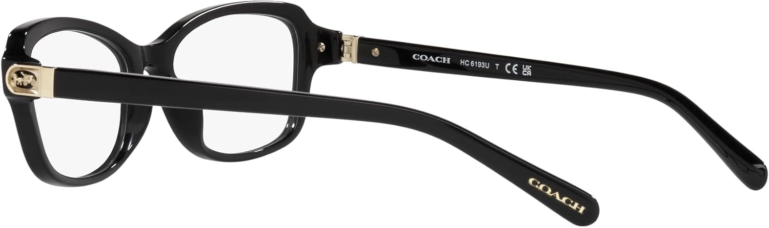 COACH womens Hc6193u Universal Fit Irregular Prescription Eyewear Frames