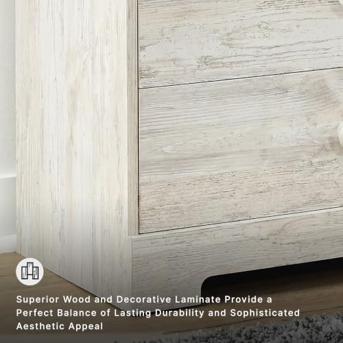 Signature Design by Ashley Paxberry 5 Drawer Chest of Drawers, Whitewash - image 3