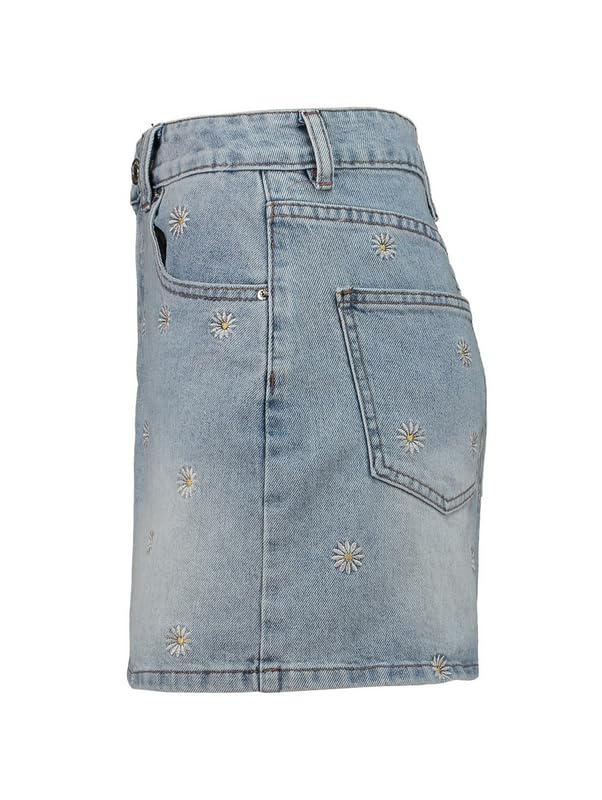Hailys Sh C ST Su44nny Donna Minigonna Blu 62% Cotone, 36% Poliestere, 2% elasthane
