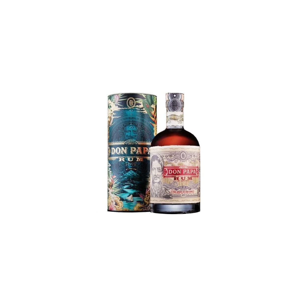 Don Papa Rum 7 Years Old 40% Vol. 0.7L In Giftbox - 700 ml